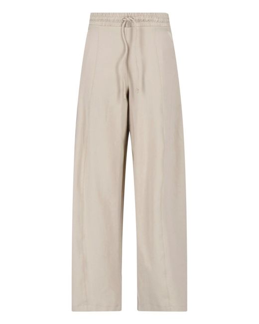 Max Mara Natural Wide Sweatpants