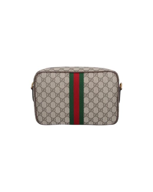 Gucci Gray Medium Shoulder Bag "Ophidia" for men