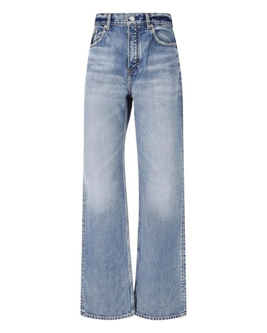 Alaïa Blue Straight Jeans