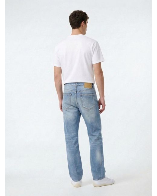 Haikure Blue Straight Jeans "Blake" for men