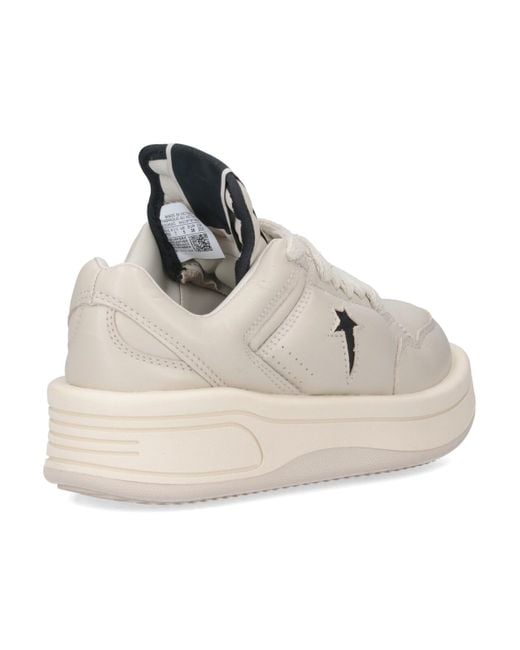 X Converse Sneakers High-Top "Turbowpn" di Rick Owens in White