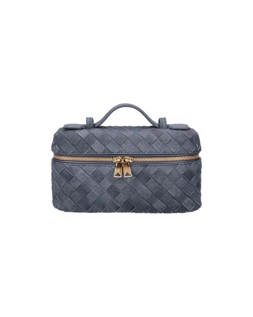 Bottega Veneta Blue Mini Vanity Bag "Bang Bang"