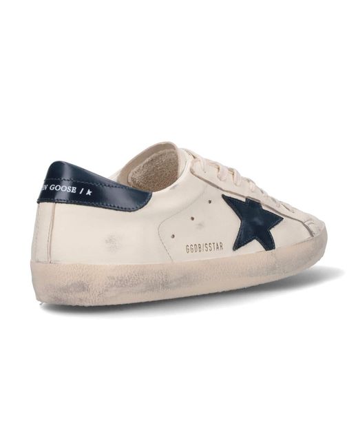 Golden Goose Deluxe Brand White 'super Star' Sneakers for men
