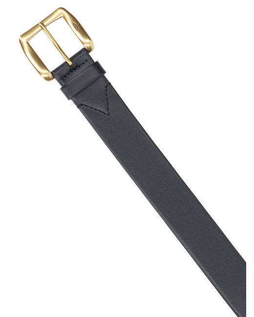 J&m Davidson Black “Bonny” Medium Belt for men