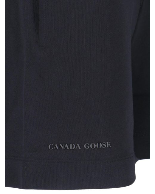 Canada Goose Blue 'muskoka' Shorts
