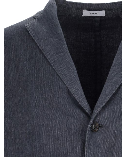 Boglioli Blue 'k-jacket' Blazer for men