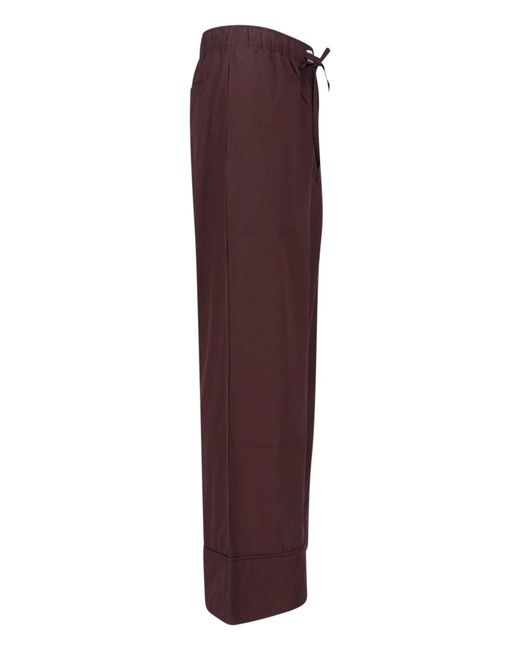Entire studios Purple Wide Pants "Lounge"