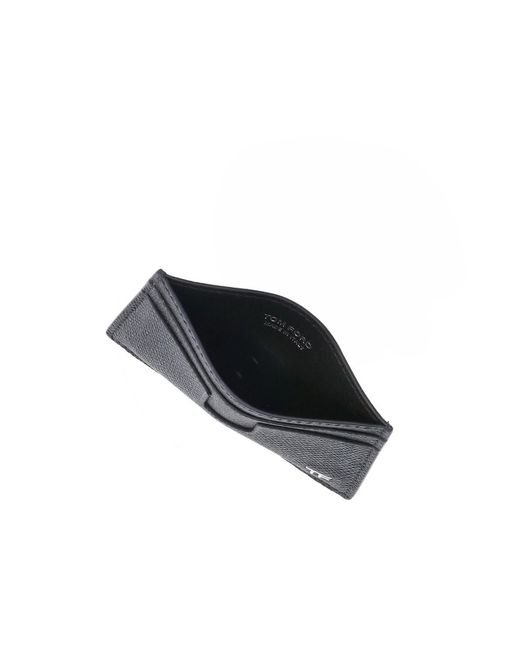 Tom Ford Blue Cardholder "T Line" for men