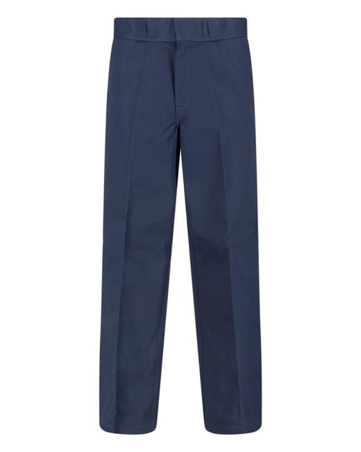 Dickies Blue Work Pants "Loose 877" for men