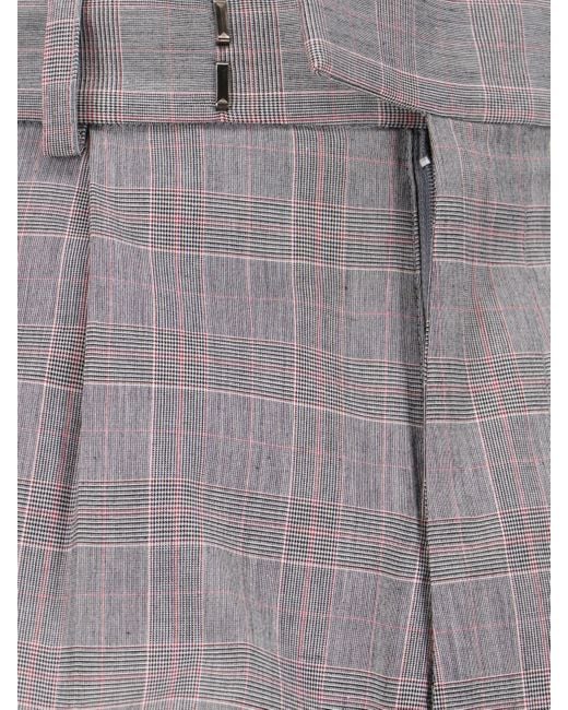Pantaloni Bootcut "Ray" di Vivienne Westwood in Gray