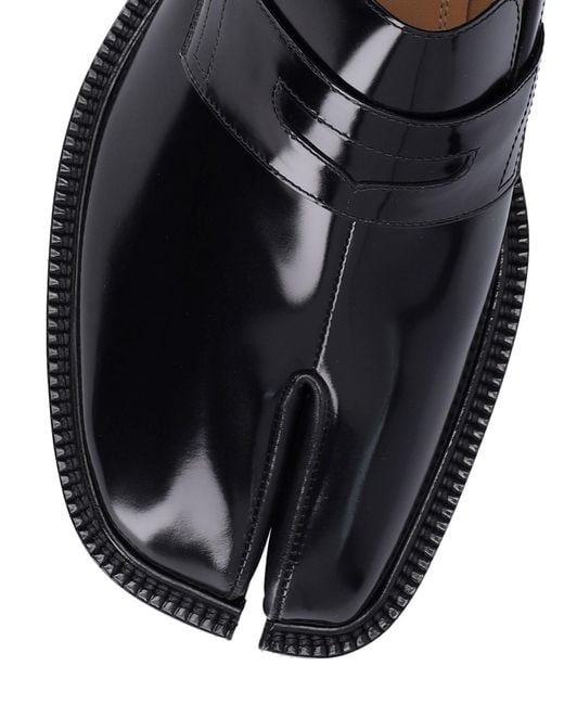 Maison Margiela Black Moccasini Tabi County for men