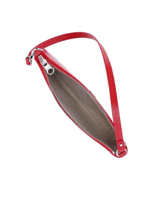 Pouch Logo di Courreges in Red
