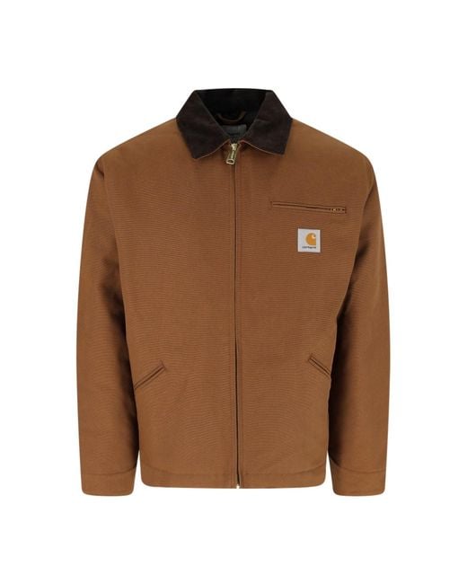 Carhartt Brown Jacket “Og Detroit” for men