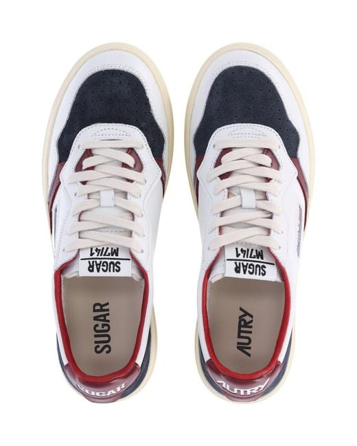 Autry Blue X Sugar Sneakers "Medalist Low" for men