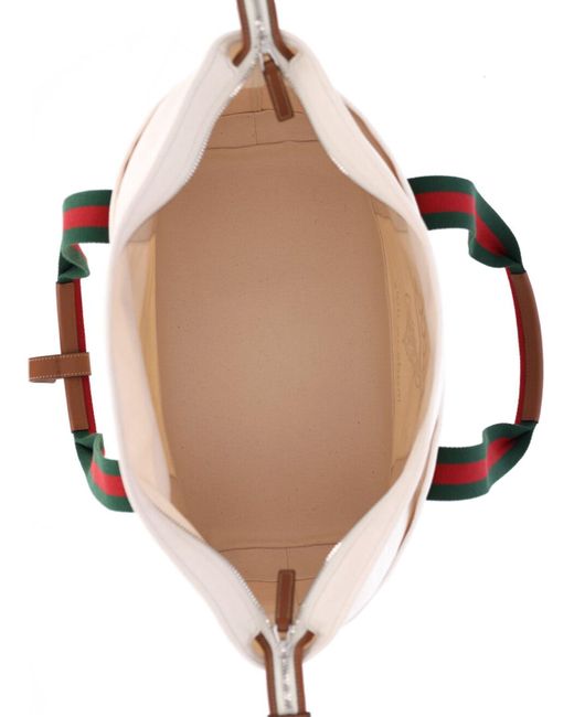 Gucci Pink Large Logo Tote Bag for men
