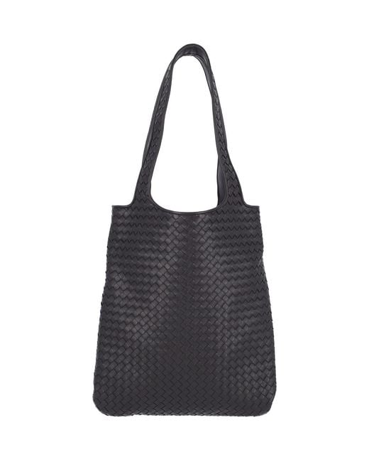 Bottega Veneta Black Tote Bag "Veneto" for men