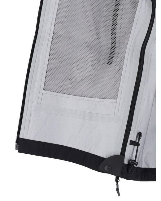 And Wander Blue Pertex Shield Waterproof Technical Jacket for men