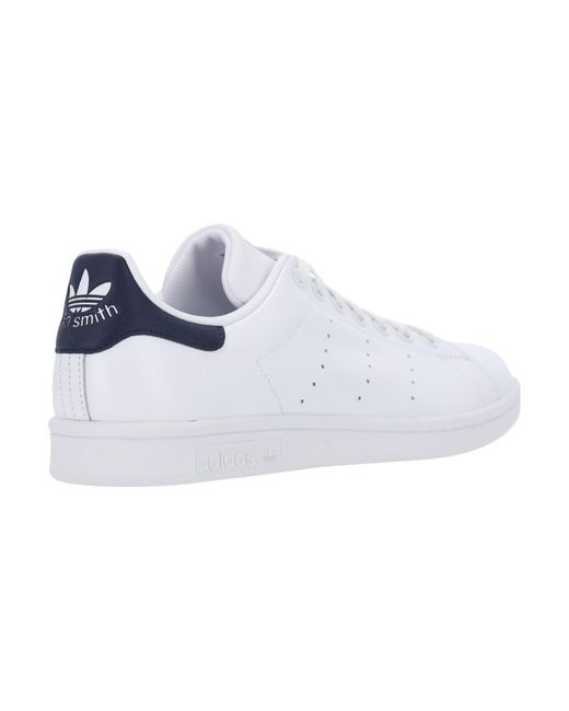 Adidas White Classic Leather Sneakers For for men