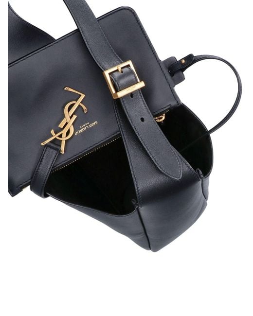 Saint Laurent Black Small Shoulder Bag "Le 5 À 7"