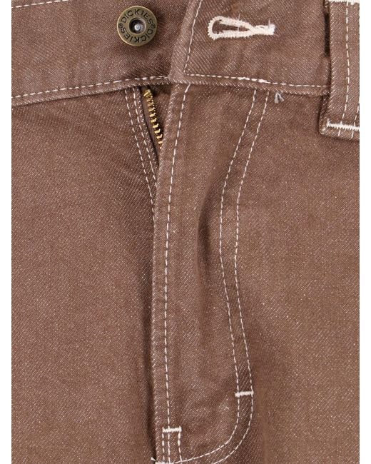 Dickies Brown 'Stevensville' Carpenter Jeans for men