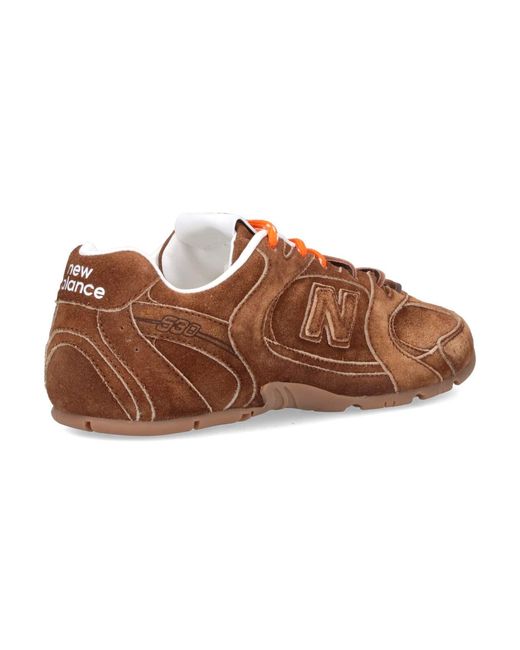 Miu Miu Brown X New Balance '530 Sl' Sneakers