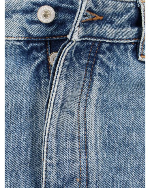 Loewe Blue Wide Jeans
