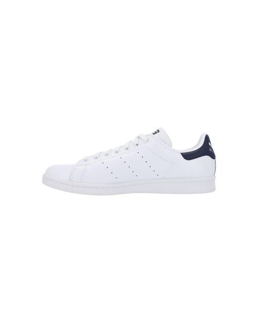 Adidas White Classic Leather Sneakers For for men