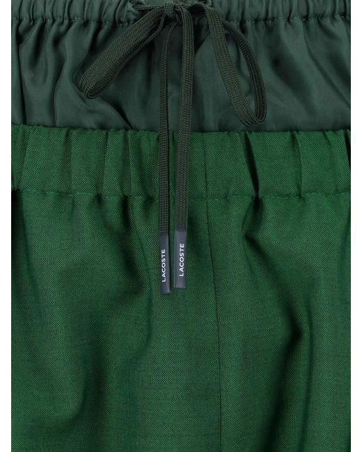 Lacoste Green Sweatpants for men