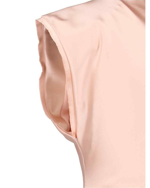AMI Pink Midi Dress