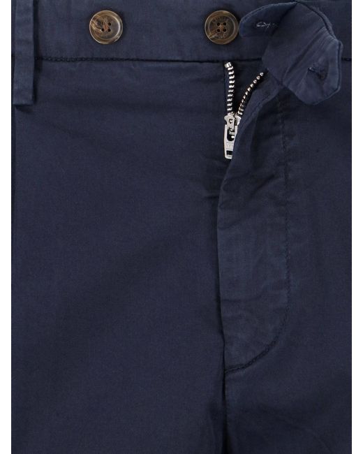 Briglia 1949 Blue Tailored Pants for men