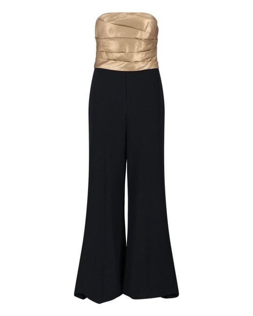 Ralph Lauren Blue Jumpsuit Dress With Bow