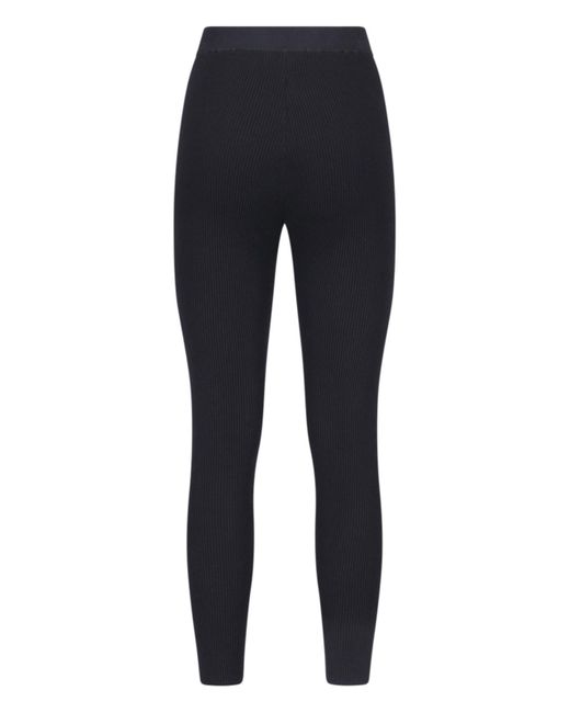 Miu Miu Blue Ribbed Pants