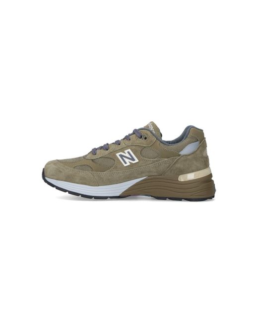New Balance Green Sneakers Suede