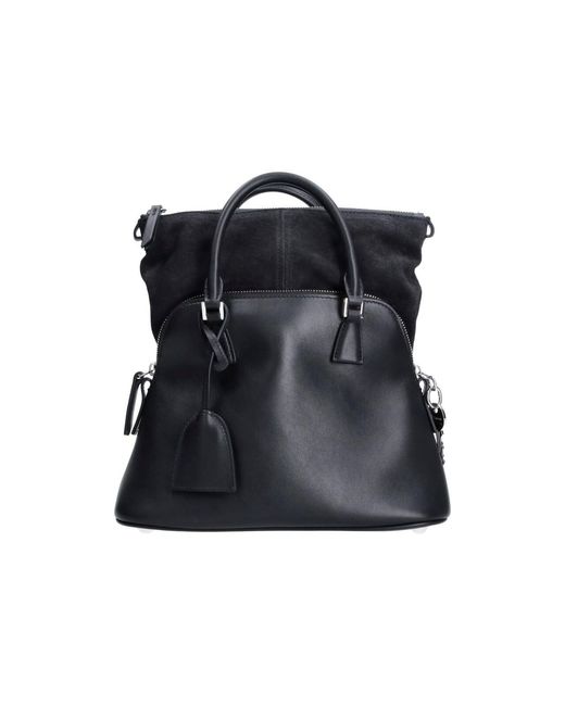 Maison Margiela Black Mini Handbag “5 Ac Soft”