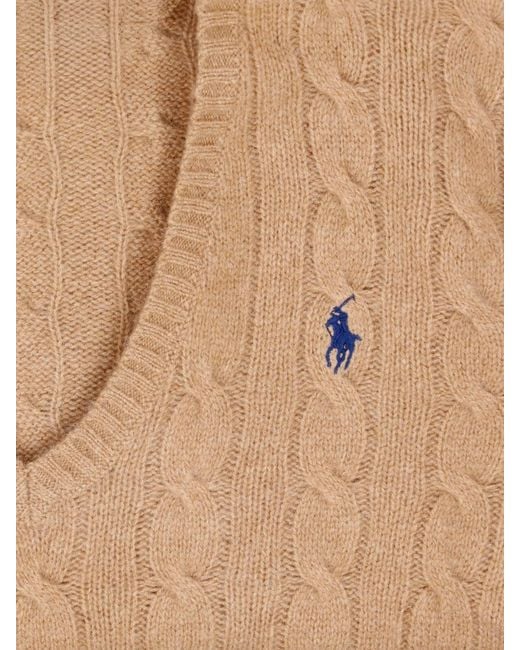 Polo Ralph Lauren White Logo Sweater