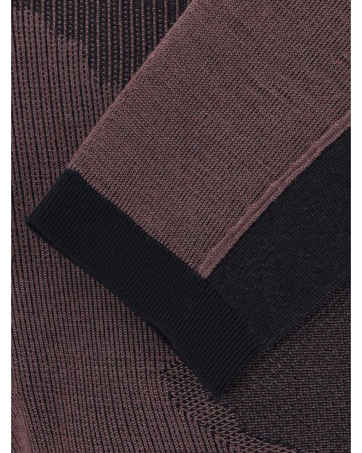 Oakley Purple Technical Sweater “Latutide Veil” for men