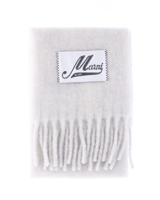 Sciarpa In Misto Alpaca di Marni in White