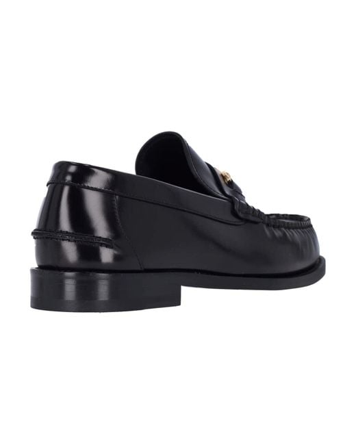 Versace Black 'medusa '95' Loafers for men