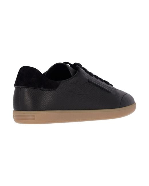 Zegna Black Sneakers "232" for men
