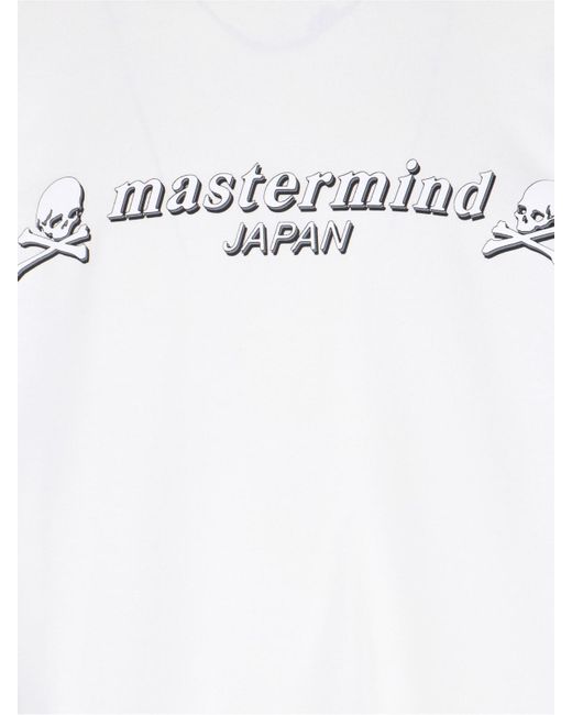 Mastermind Japan White Logo T-shirt for men