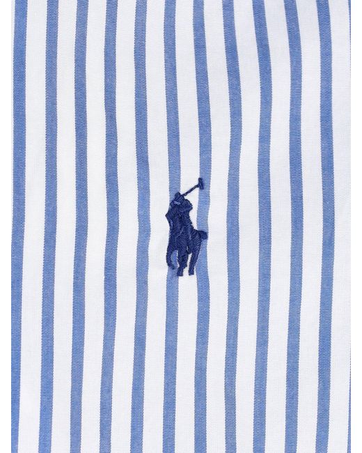 Polo Ralph Lauren Blue Striped Shirt for men