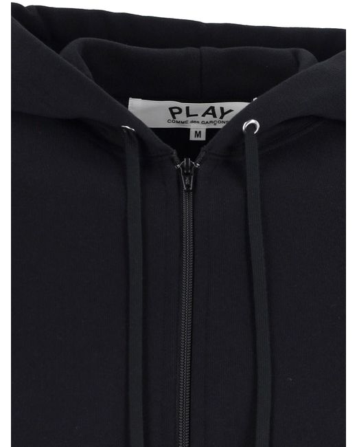 COMME DES GARÇONS PLAY Blue Sweaters Cotton