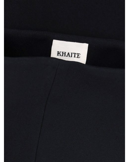 Khaite Black Maxi Skirt "Lyle"