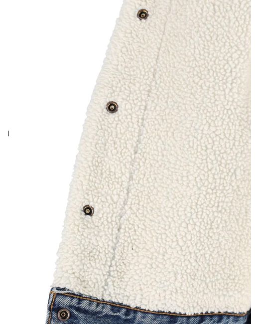 Levi's Strauss Blue Jacket “Sherpa Trucker Type Iii” for men
