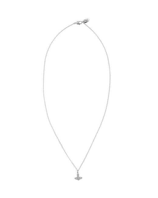 Vivienne Westwood White Necklace "Orb" for men