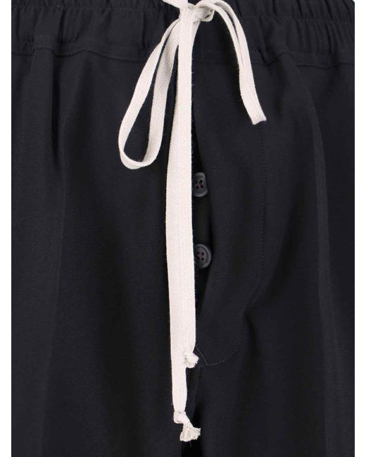 Rick Owens Blue Joggers