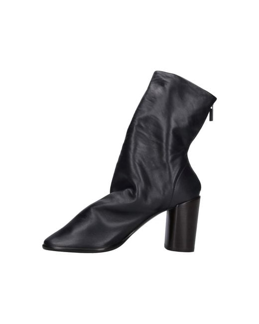 Lemaire Black Ankle Boots “Glove”