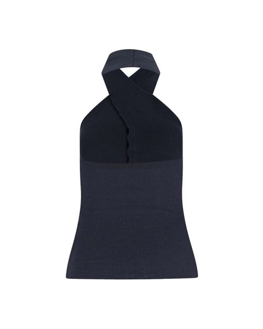 Top Halter "Alice" di Paloma Wool in Blue