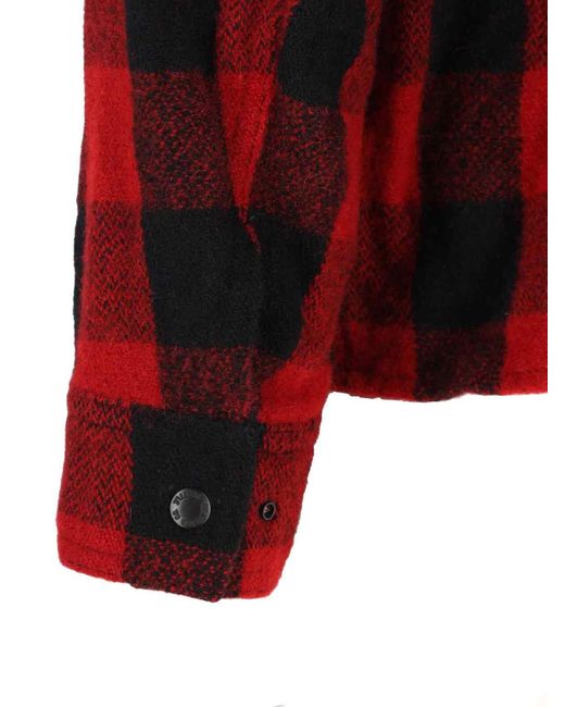 Junya Watanabe Red Filson Shirt Jacket for men