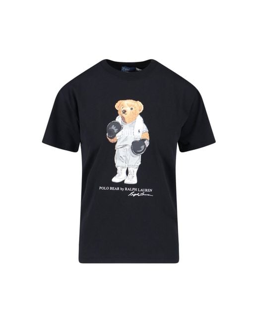 Polo Ralph Lauren Black Polo Bear T-Shirt